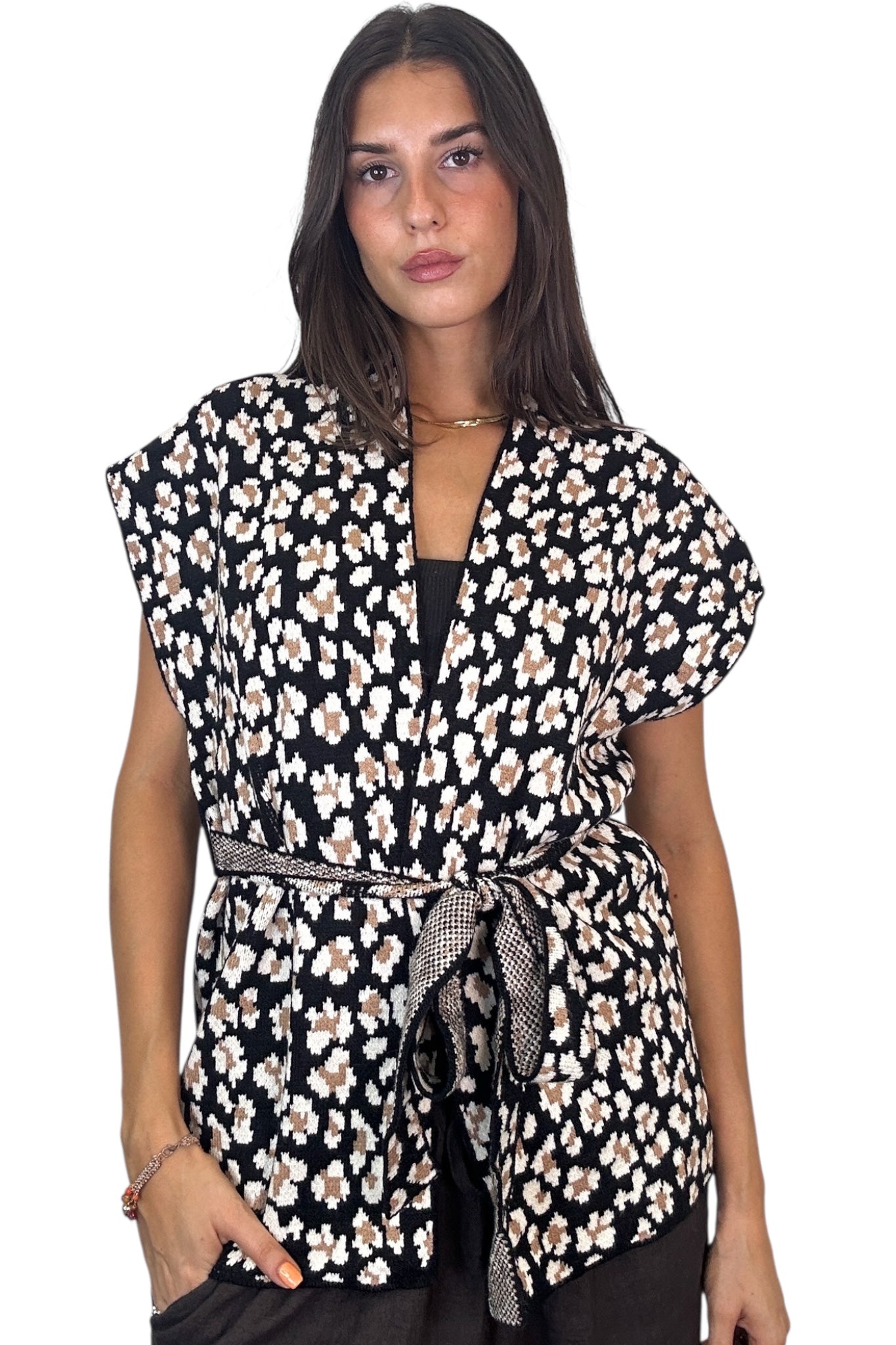 LEOPARD PRINT CHIC GILET