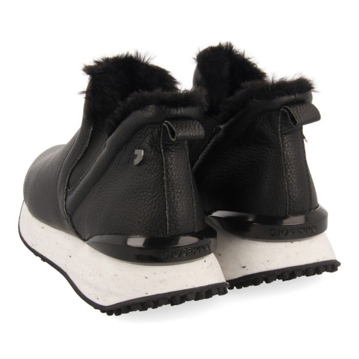 BLACK SUPER CONFY SNEAKER BOOTS