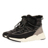 BLACK ULTRA LIGHT SNEAKER-BOOTS