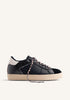 BLACK ULTRA CONFY HIDDEN WEDGE SNEAKERS