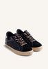 BLACK ULTRA CONFY HIDDEN WEDGE SNEAKERS
