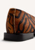 BROWN ANIMAL PRINT CHIC BALLET FLATS
