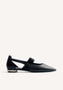 BLACK ULTRA SEXY OPENING BALLET FLATS