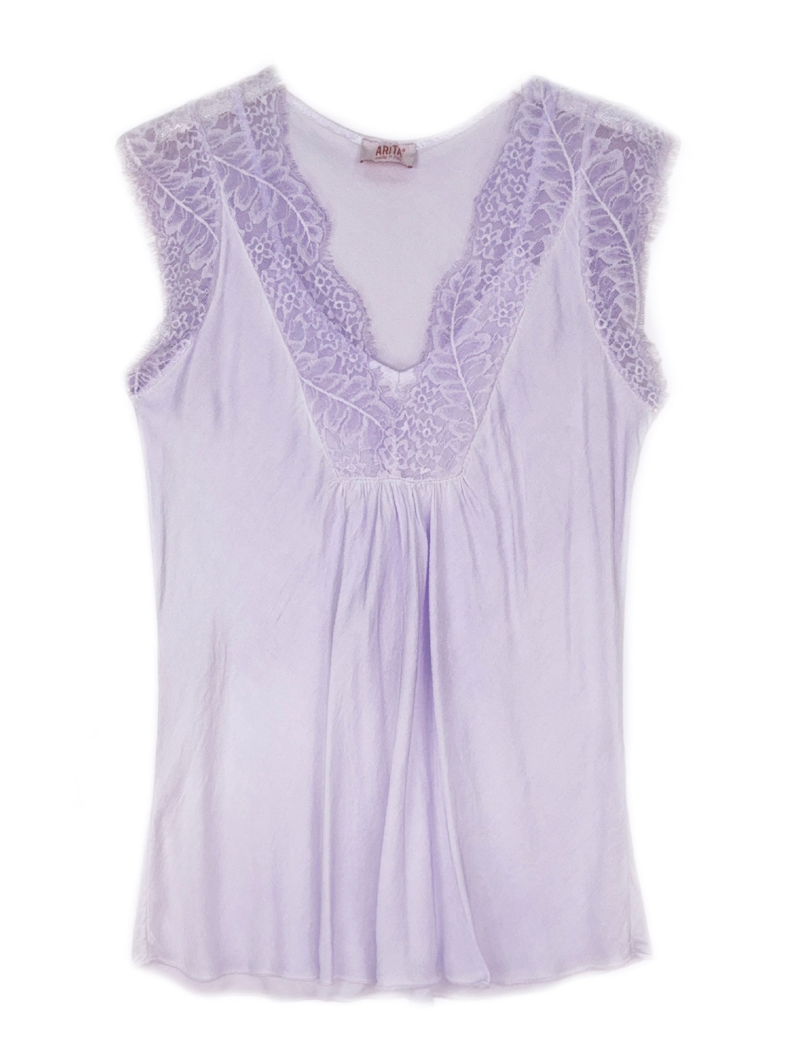 LACE SLEEVES SILK TOUCH LINGERIE