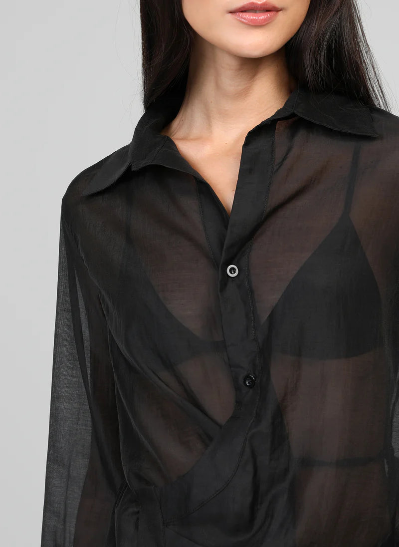 ASYMMETRIC LUXURY SHIRT