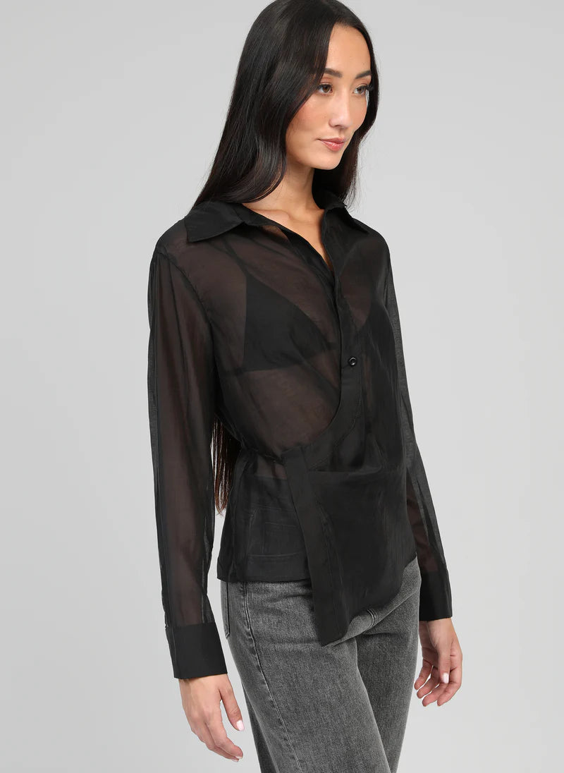 ASYMMETRIC LUXURY SHIRT