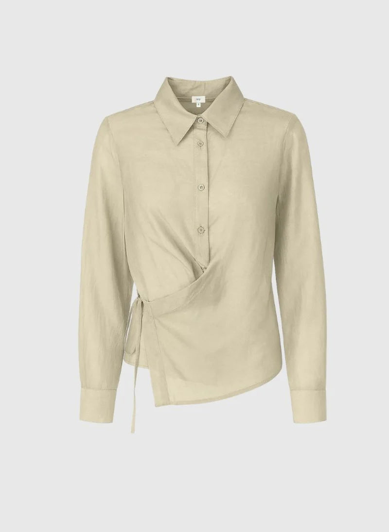 ASYMMETRIC LUXURY SHIRT