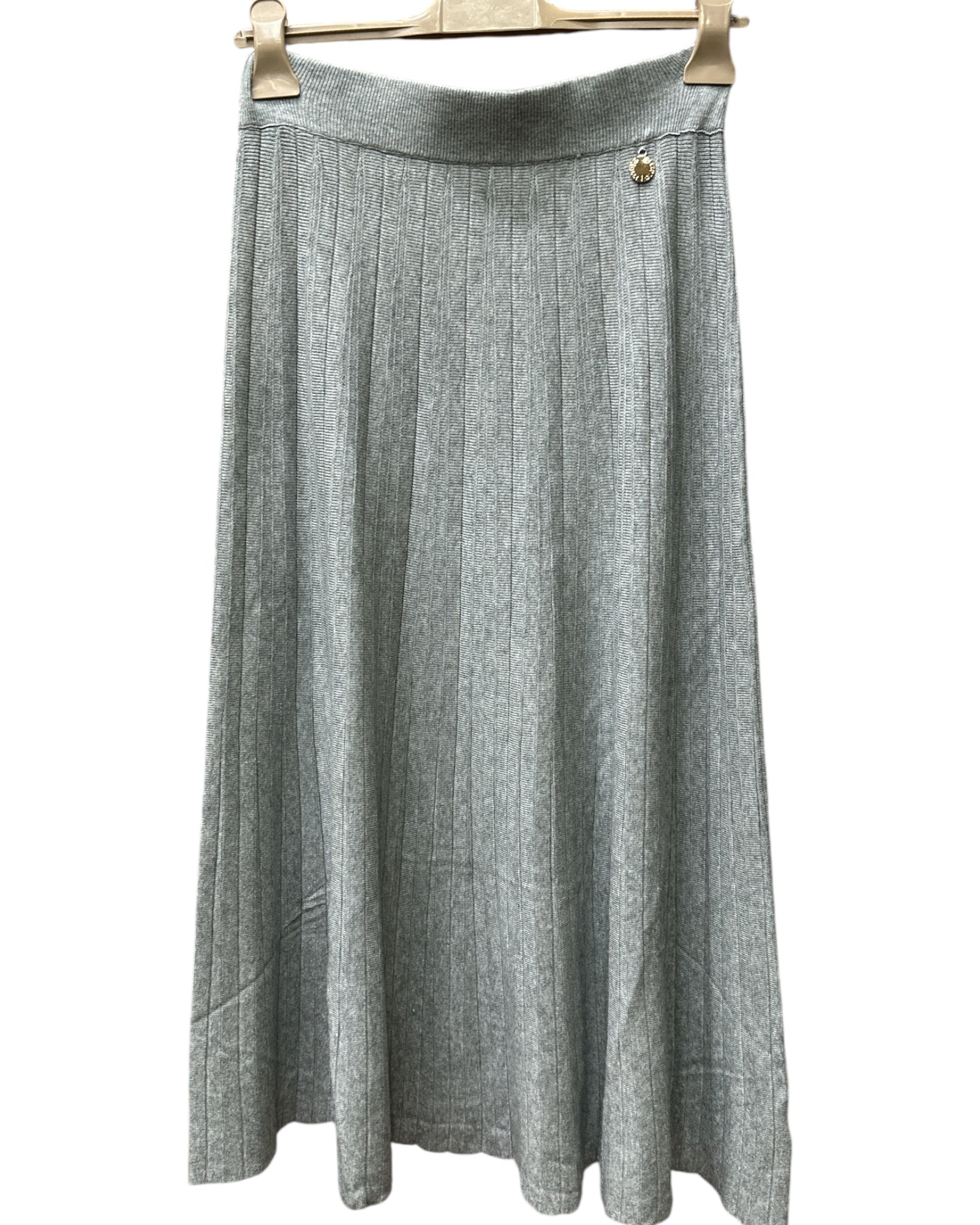 GREY FLERTY SKIRT