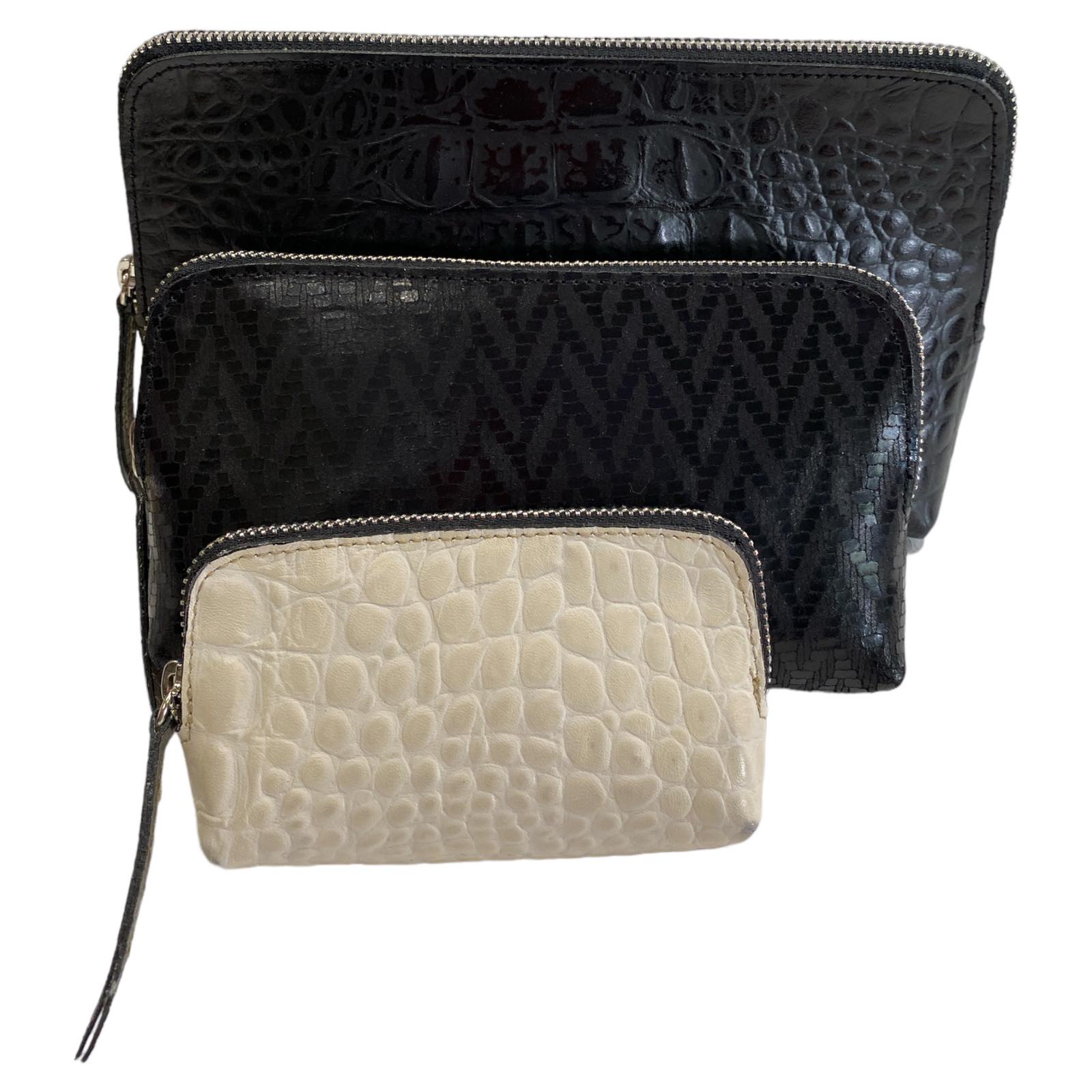 Carouzou box trio L black and white