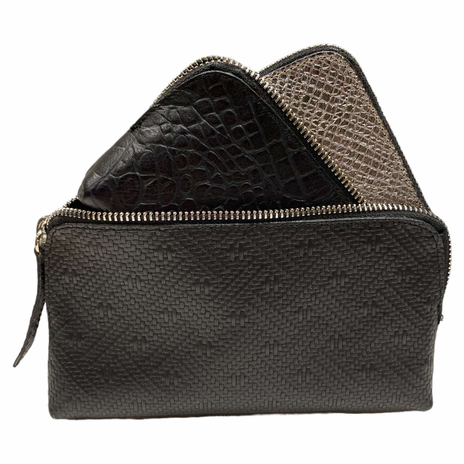 Carouzou box trio black and silver