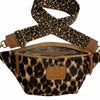 TABA LEO-PRINT FUR LEATHER REGULAR BELTBAG