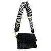MANDY SMALL.BLACK LEATHER LIMITED EDITION STATEMENT BAG