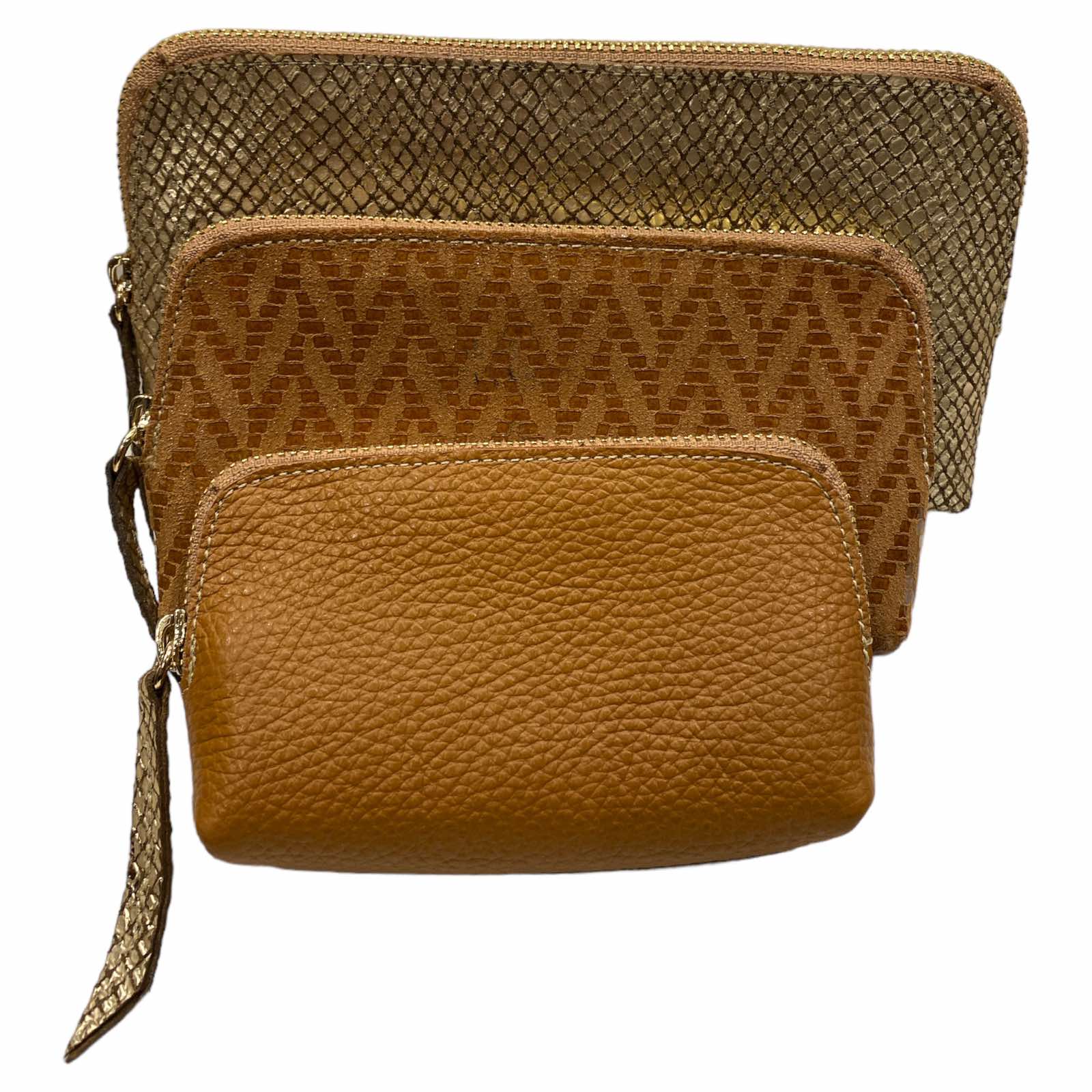 Carouzou box trio set gold and taba