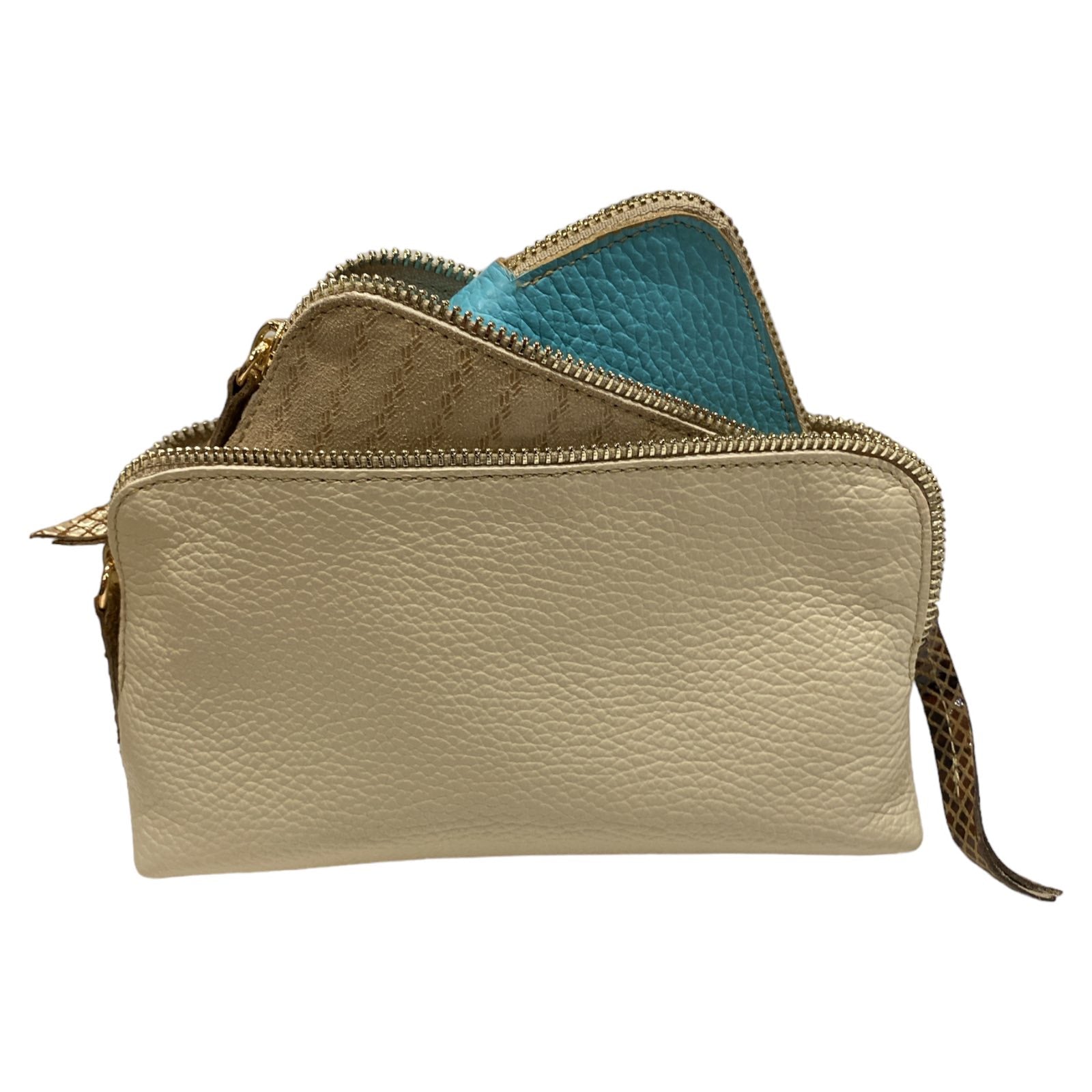 Carouzou box trio set vanilla, beige and raf blue