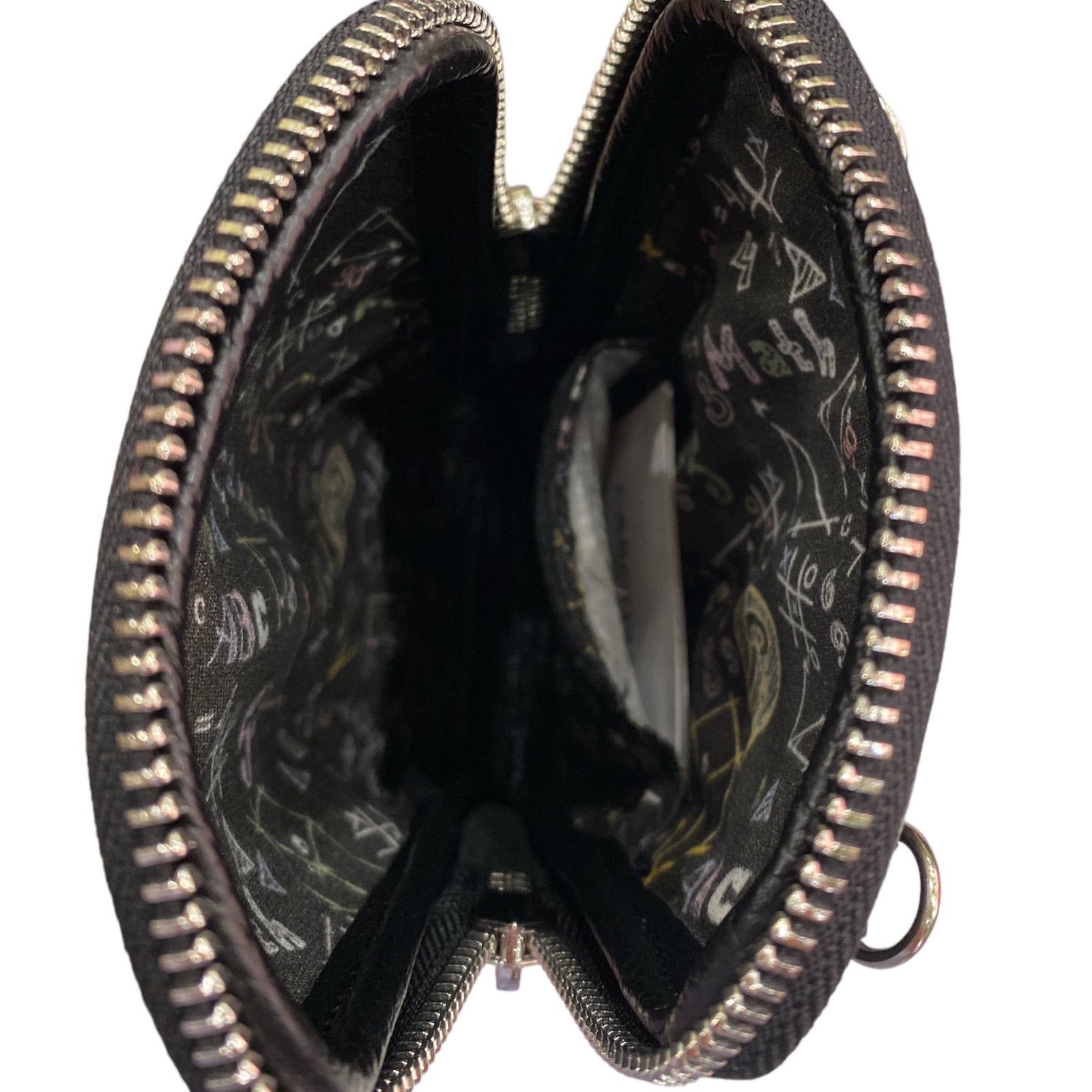 Dark silver mobile leather case