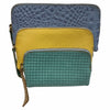 Carouzou box trio set raf blue, yellow and turquoise