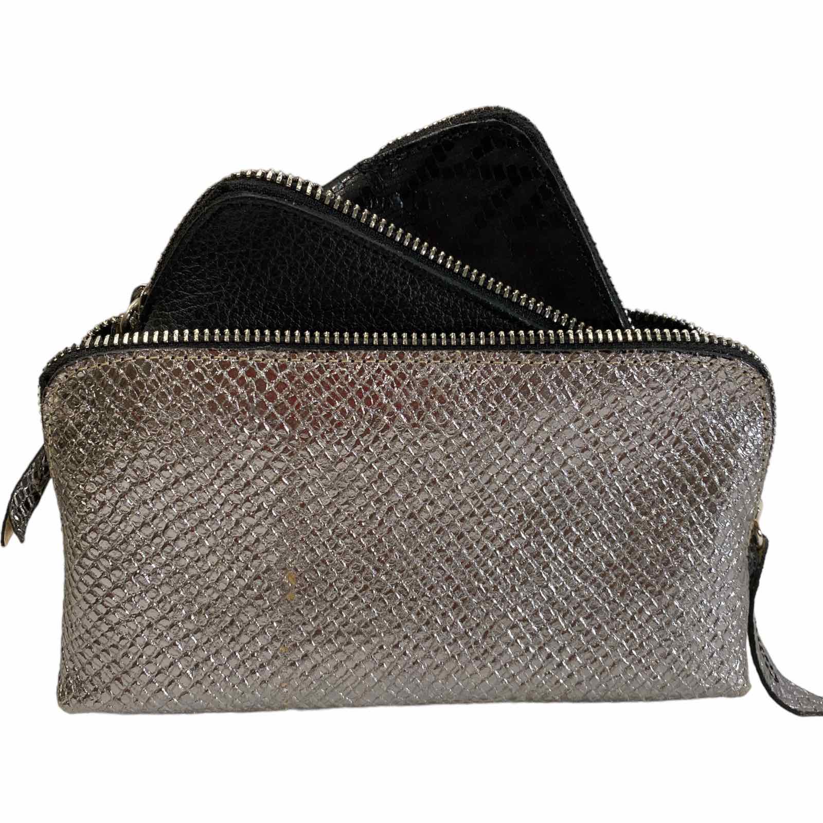 Carouzou box trio set silver and black