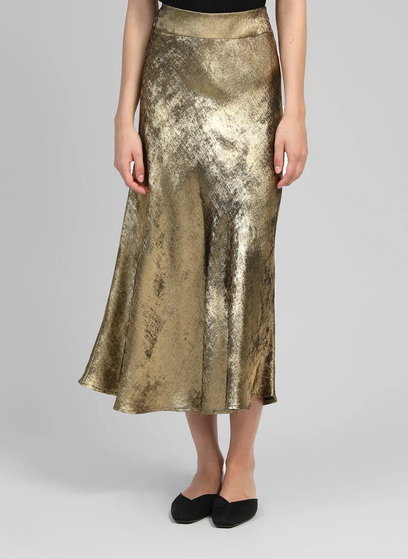 GOLD BRONZE CHIC SKIRT