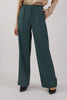 EMERALD PANTS WITH ELASTIC WAIST