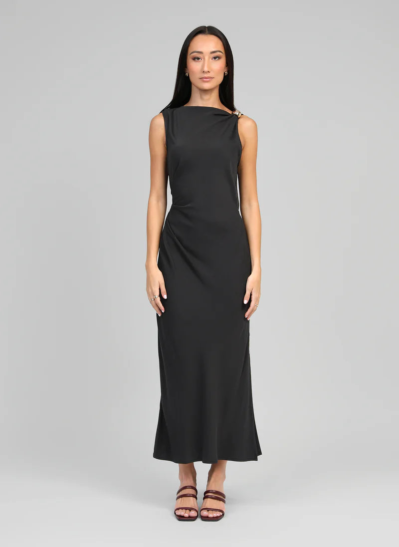 CARBON BLACK CHIC DRESS