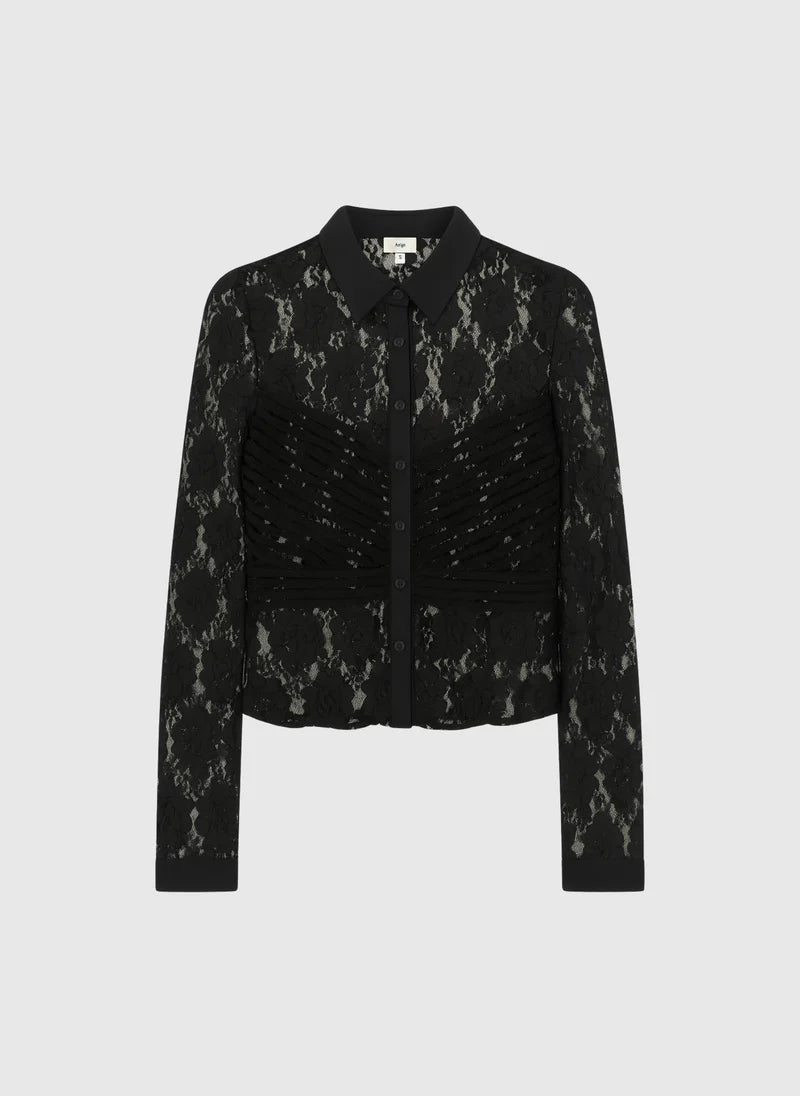 BLACK LACE ELEGANT BLOUSE
