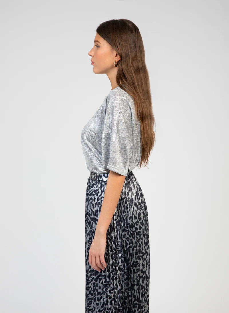 SILVER MOONLIGHT LUXURY TOP
