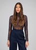 NAVY BLUE CHIC LACE TOP