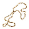 CAMEL GOLD SFYRILATO KNOTS LONG NECKLACE