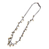 BLACK GOLD SFYRILATO KNOTS LIGHT NECKLACE
