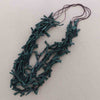 EMERALD ART TEXTIL LONG NECKLACE