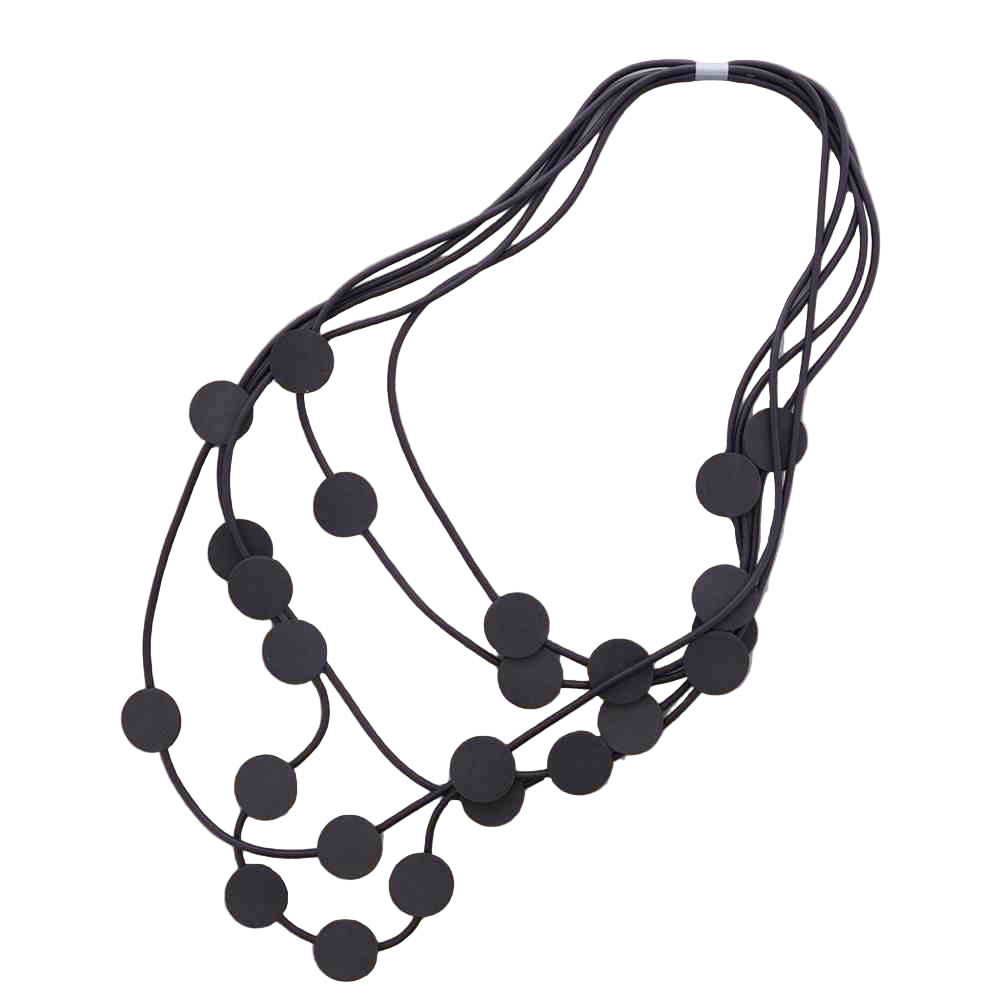 ART CYRCLES LONG NECKLACE IN MANY COLORS