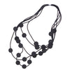ART CYRCLES LONG NECKLACE IN MANY COLORS