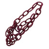 WINE ART TEXTIL CHAIN LONG NECKLACE