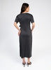 GREY LUREX SOPHISTICATED DRESS