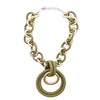 OLIVE GREEN CHIC NECKLACE