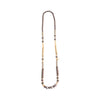GOLDEN BROWN LONG NECKLACE