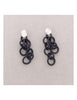 ART RUBBER CHAIN EARRINGS
