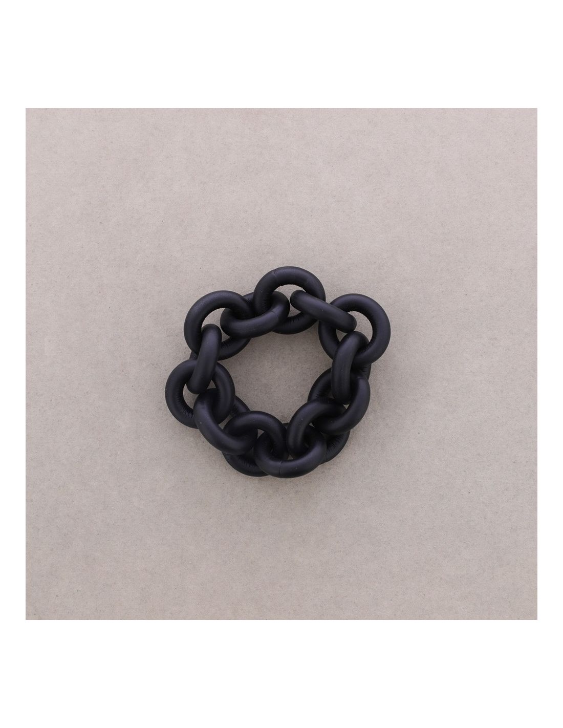 ART RUBBER CHAIN BRACELET