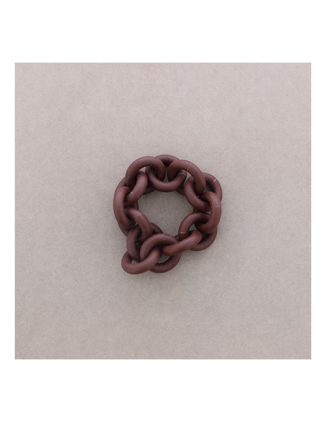 ART RUBBER CHAIN BRACELET