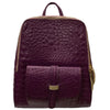 SCOPELOS. PURPLE 3D LEATHER ART BACKPACK
