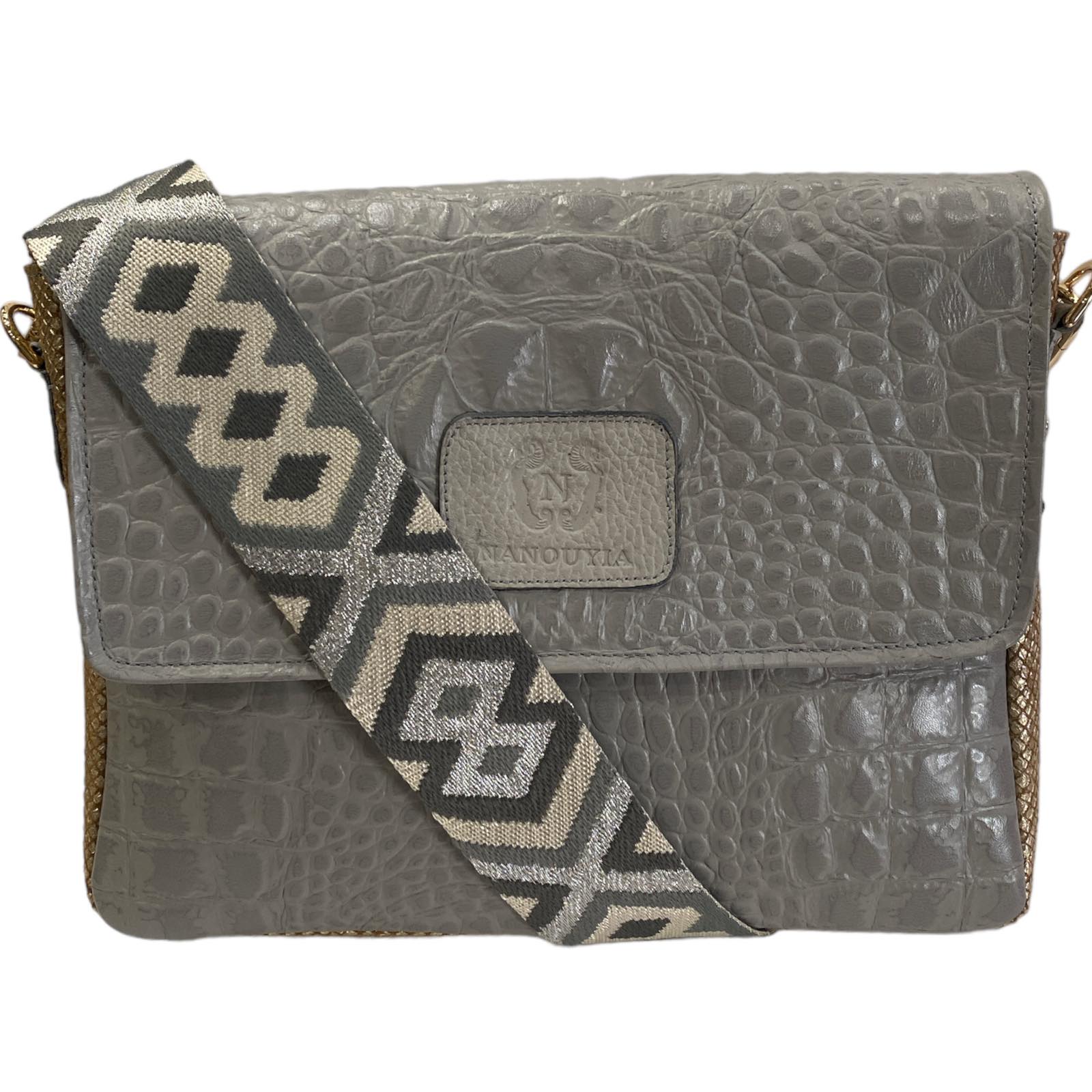 MANDY GREY LIMITED EDITION LEATHER BAG