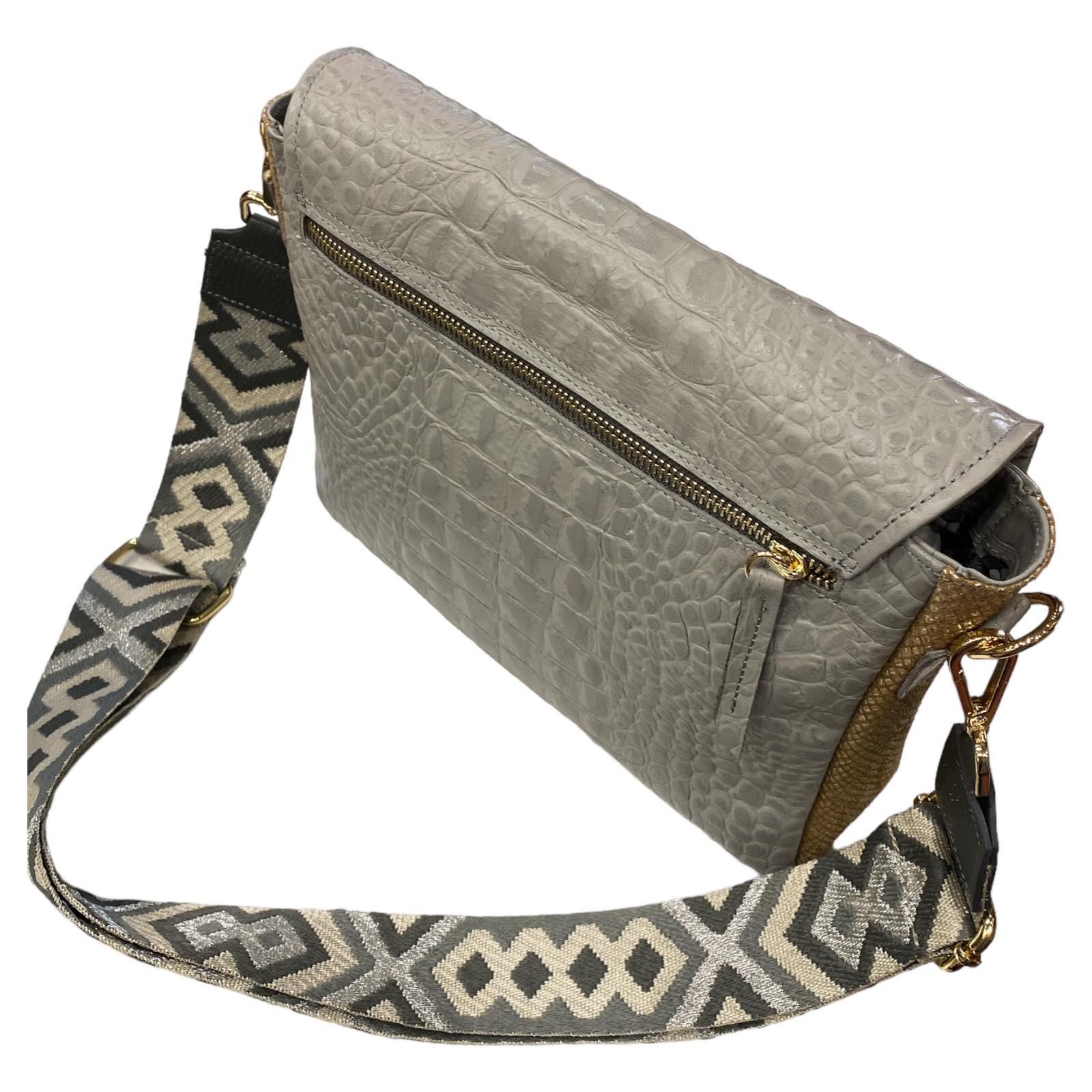 MANDY GREY LIMITED EDITION LEATHER BAG