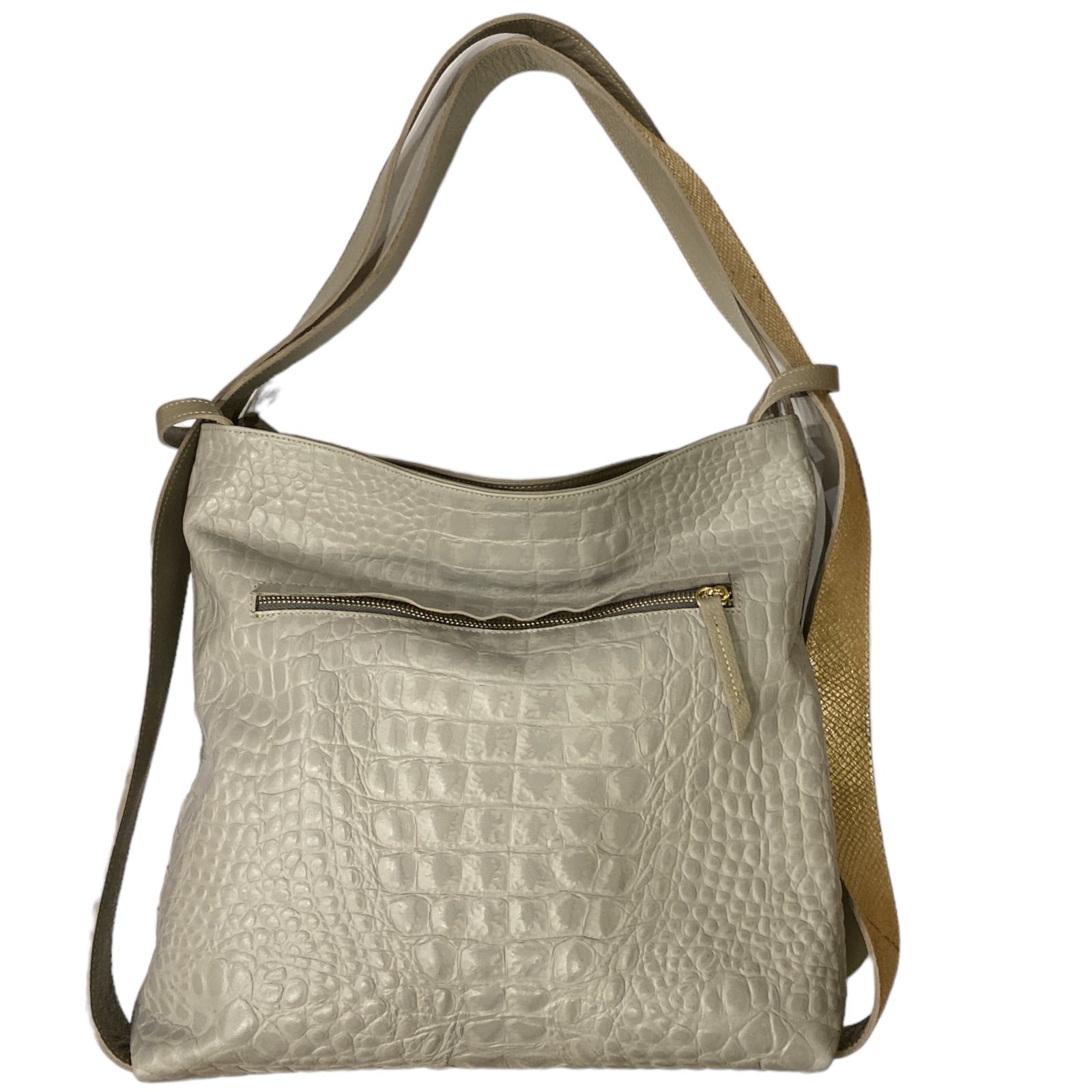 ALICE L. GREY 3D LEATHER WITH GOLD DETAILS BACKPACK