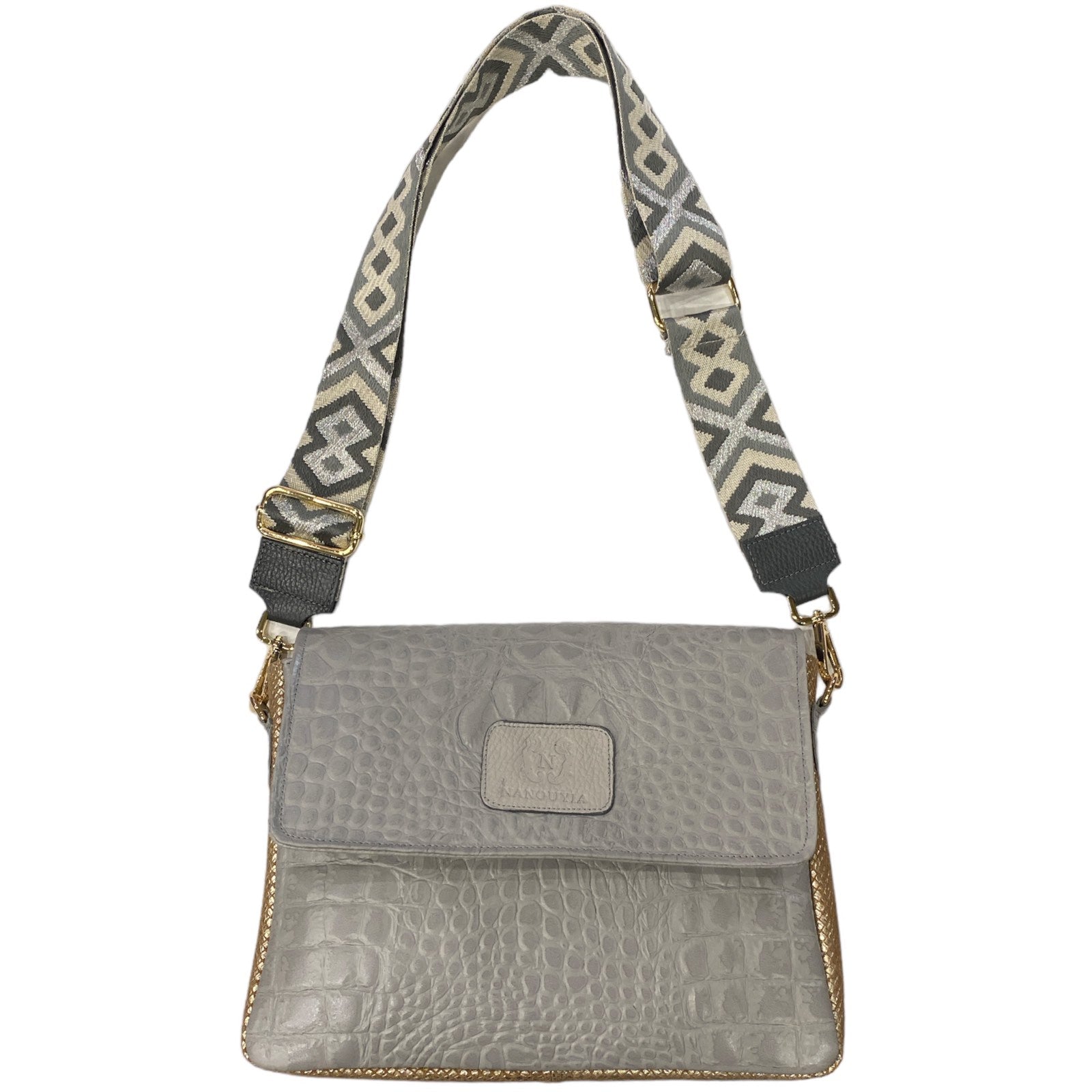 MANDY GREY LIMITED EDITION LEATHER BAG