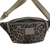 XL GREY LEO-PRINT LIMITED EDITION BELT BAG