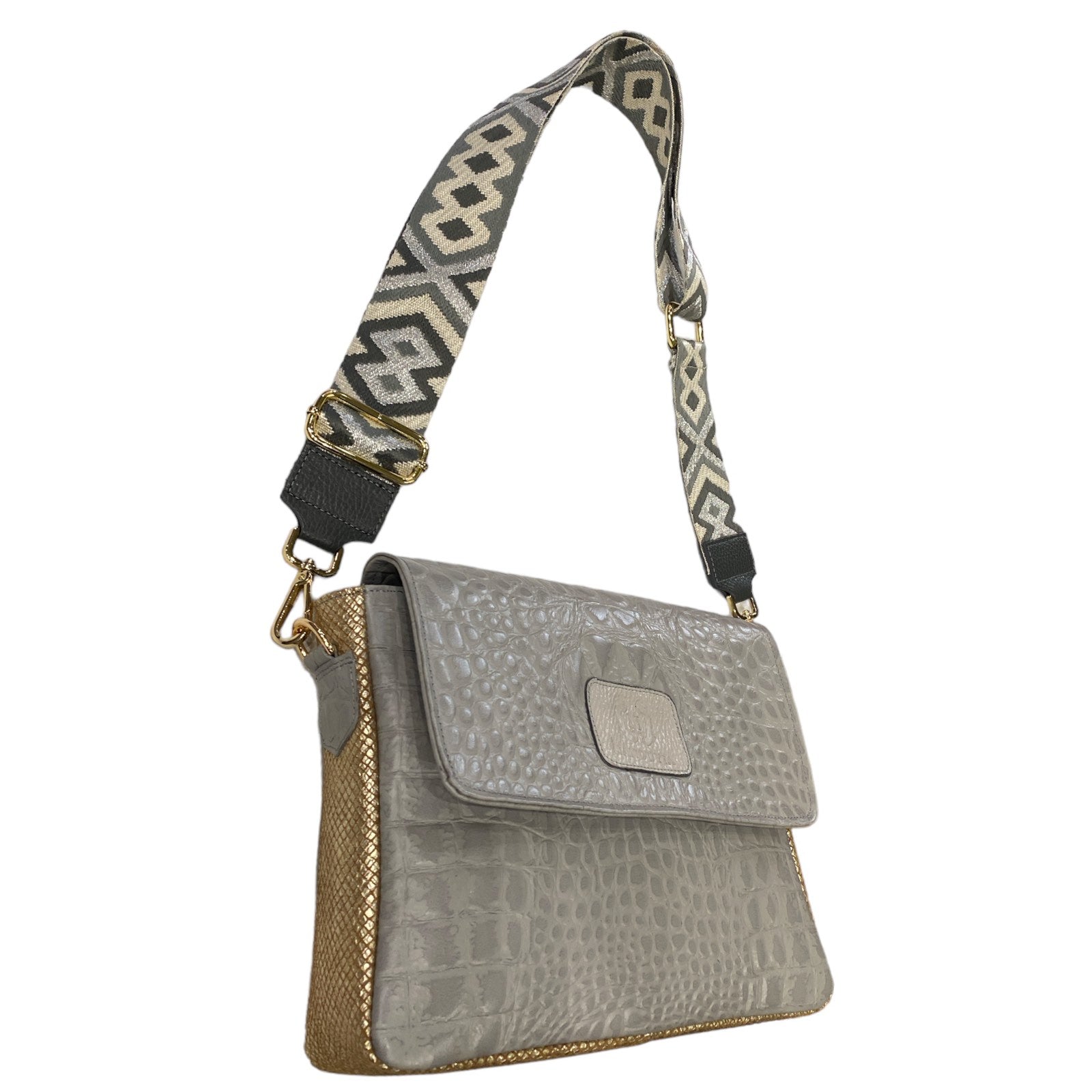 MANDY GREY LIMITED EDITION LEATHER BAG