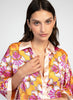CORAL CHIC FLORAL SHIRT