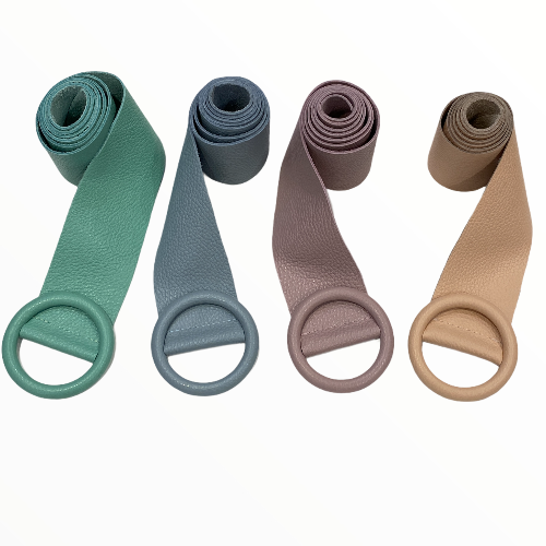 Chic and minimal soft leather belt in many colours