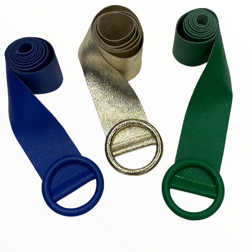 Chic and minimal soft leather belt in many colours