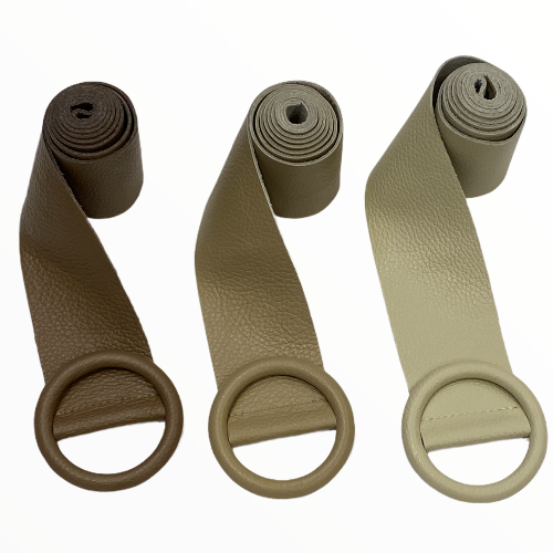 Chic and minimal soft leather belt in many colours